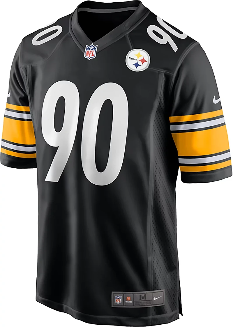 Nike Men's Steelers T.J. Watt #90 Home Game Jersey