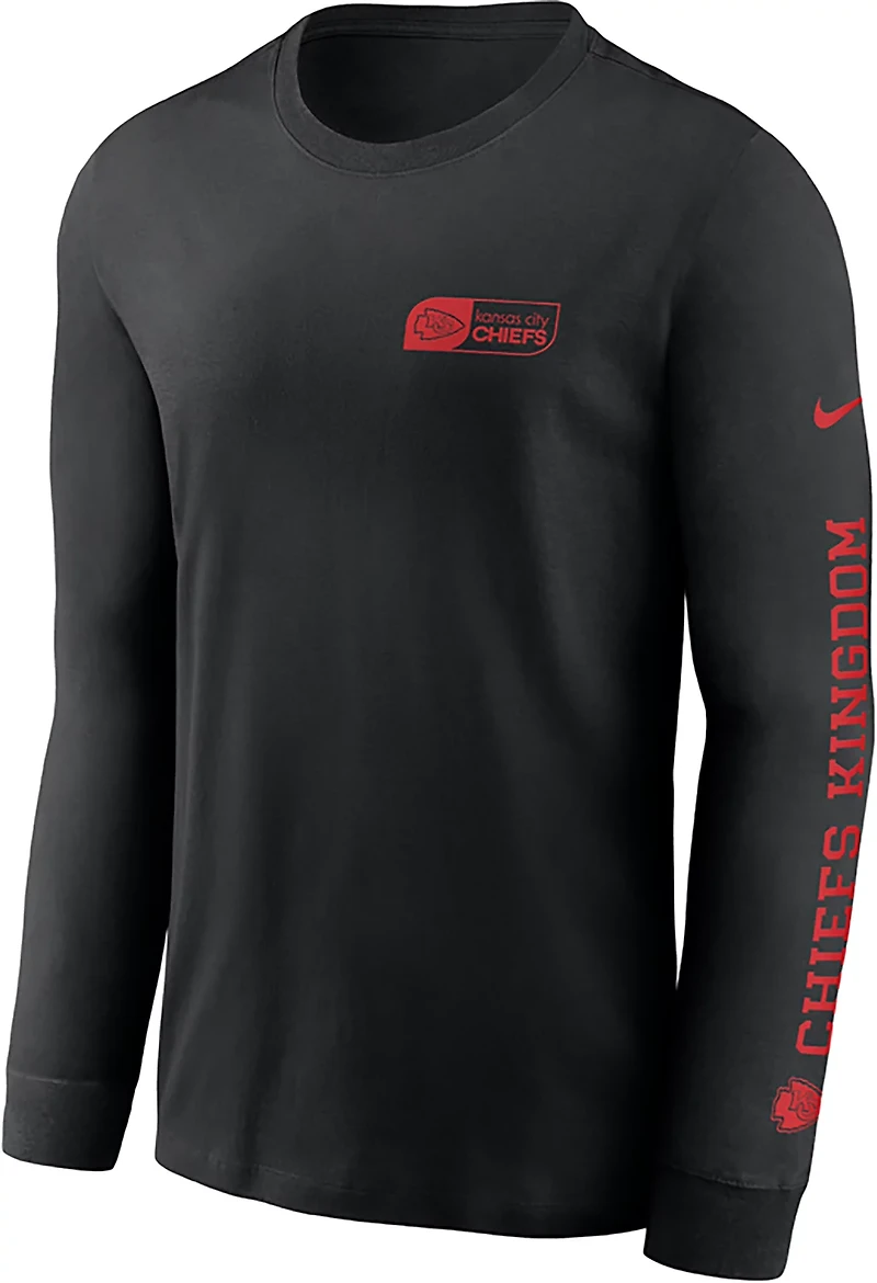 Nike Men's Chiefs All Out Essential Long Sleeve Tee