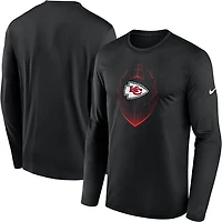 Nike Men's Chiefs Legend Icon Long Sleeve Tee