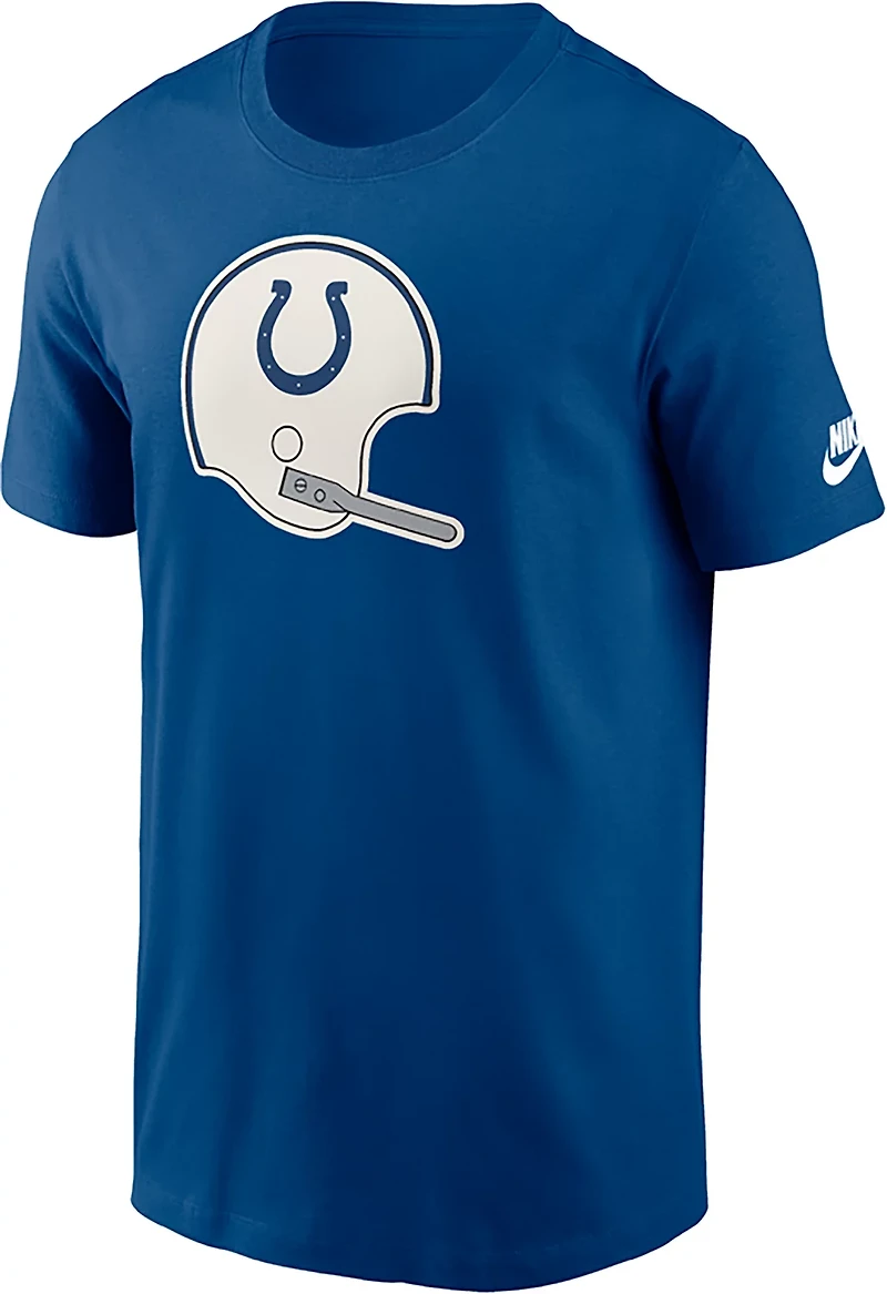 Nike Men's Colts Logo Rewind Short Sleeve Tee