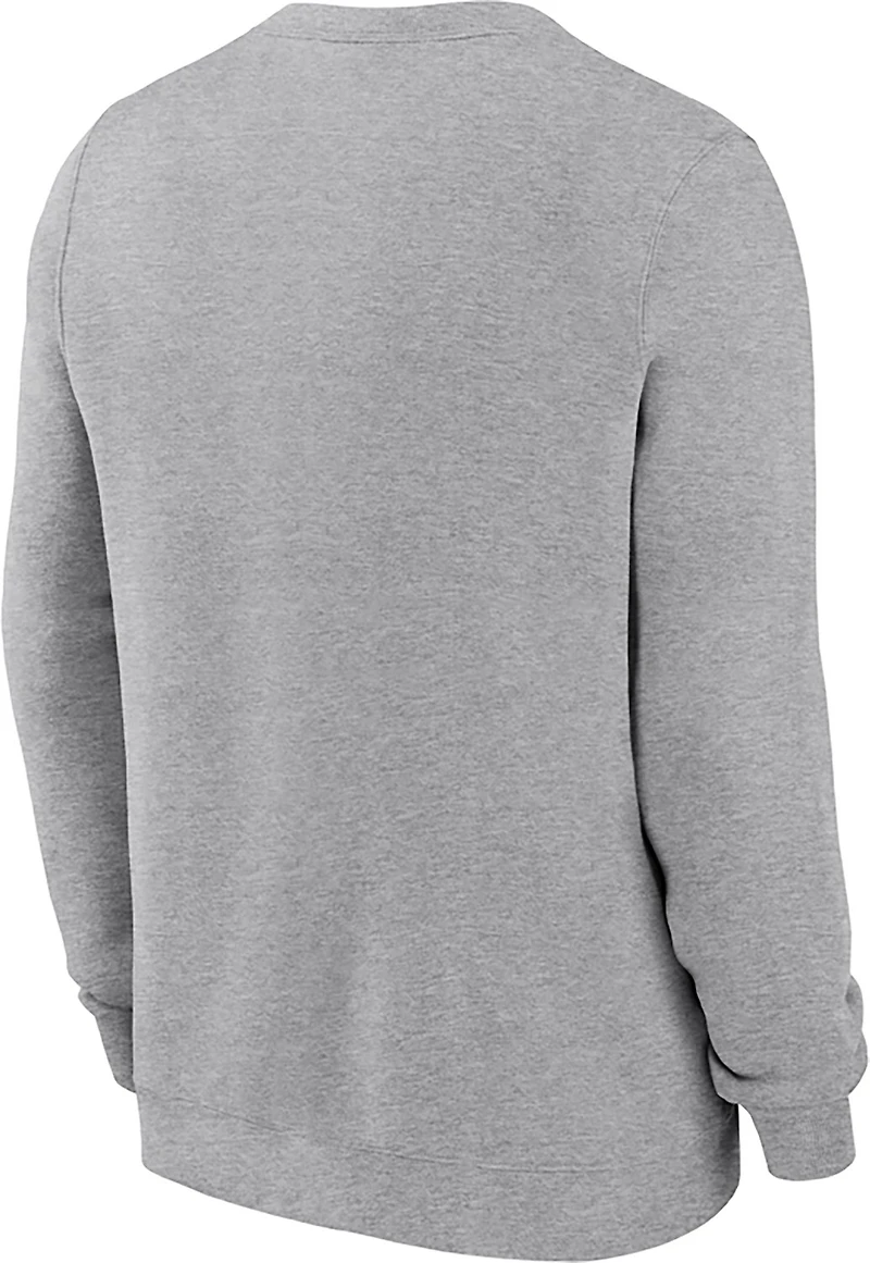 Nike Men's Texans Club Long Sleeve Crewneck