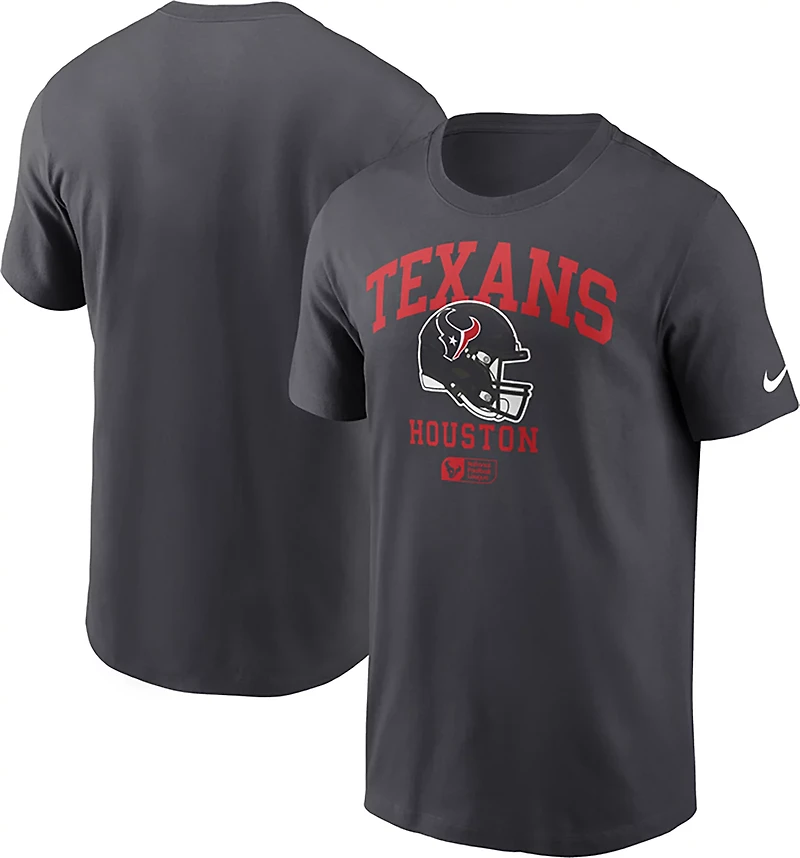 Nike Men's Texans Helmet Essential Short Sleeve Tee