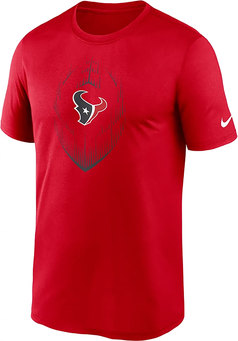 Nike Men's Texans Legend Icon Short Sleeve Tee