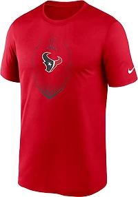 Nike Men's Texans Legend Icon Short Sleeve Tee