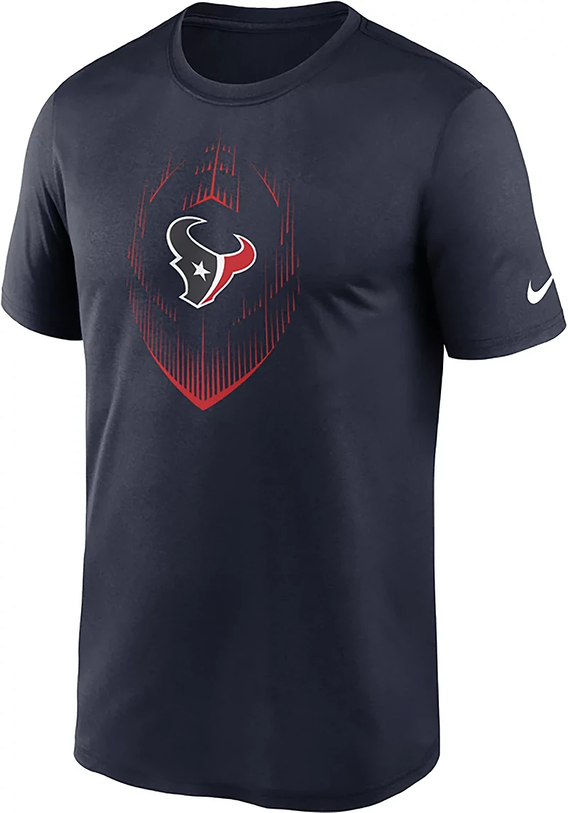 Nike Men's Texans Legend Icon Short Sleeve Tee