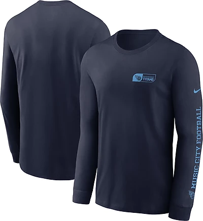 Nike Men's Titans All Out Essential Long Sleeve Tee