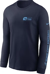 Nike Men's Titans All Out Essential Long Sleeve Tee