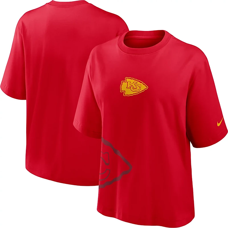 Nike Women's Chiefs Essential Boxy Short Sleeve Tee