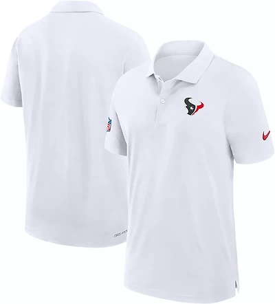 Nike Men's Texans Dryfit Short Sleeve Polo