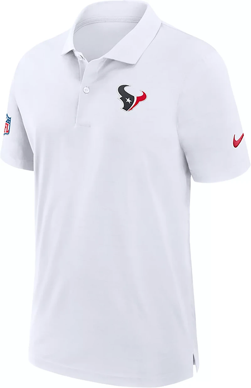 Nike Men's Texans Dryfit Short Sleeve Polo