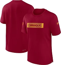 Nike Men's Commanders Dryfit Player Team Issue Short Sleeve Top