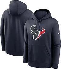 Nike Men's Texans Club Logo Long Sleeve Hoodie