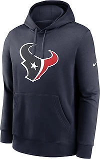 Nike Men's Texans Club Logo Long Sleeve Hoodie