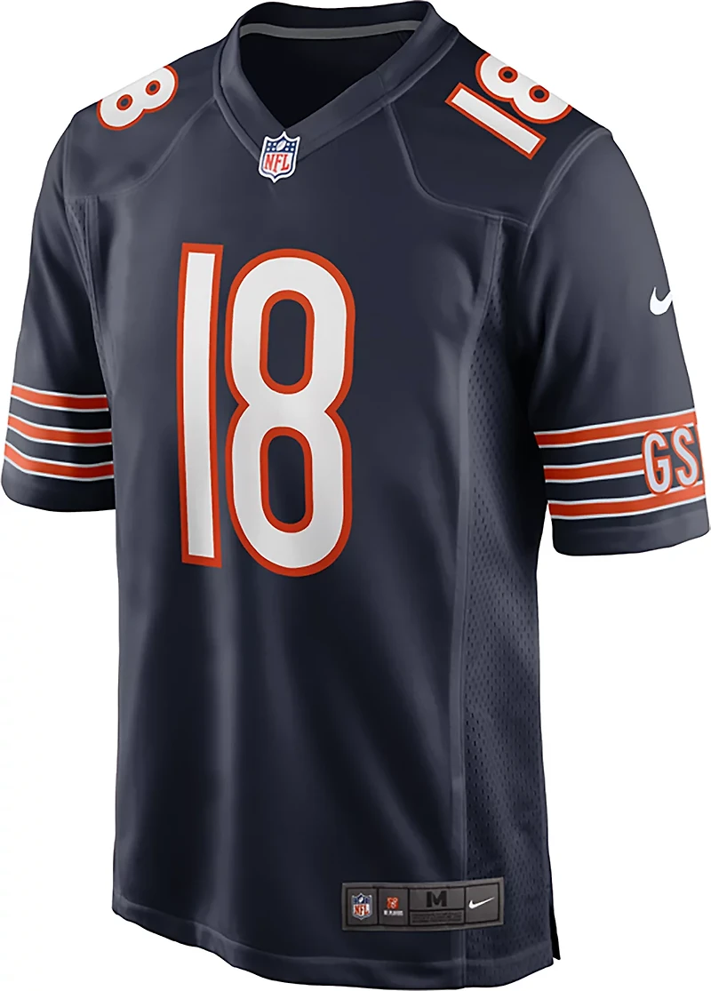 Nike Men's Chicago Bears Caleb Williams #18 Home Game Jersey