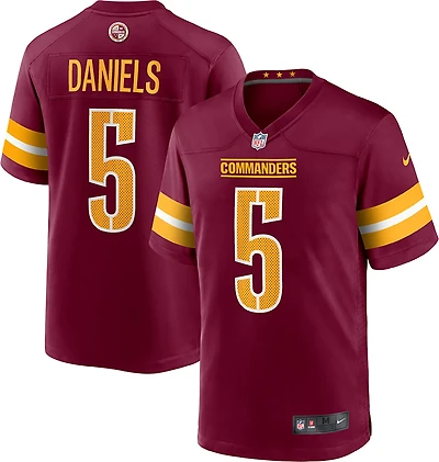 Nike Men's Washington Commanders Jayden Daniels #5 Home Game Jersey