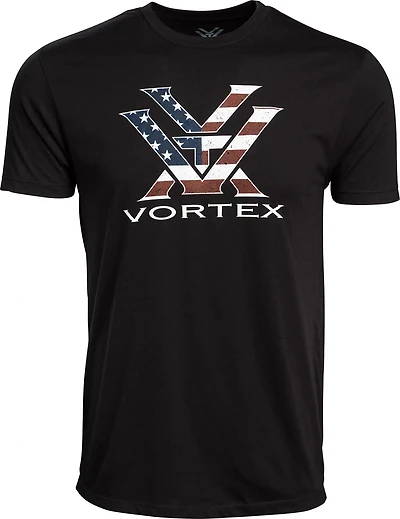 Vortex Men's Stars and Stripes Short Sleeve T-shirt