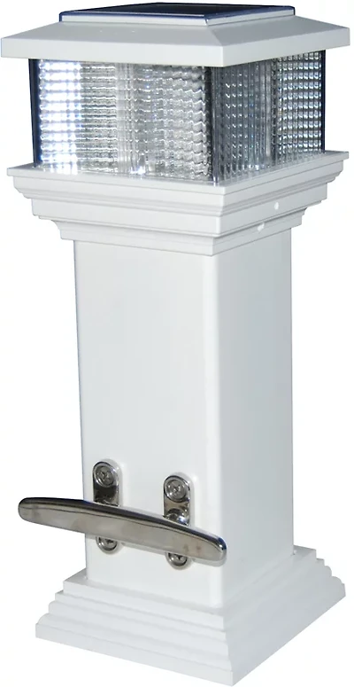 Dock Edge CleatLite Solar Dock Light with Mooring Cleat