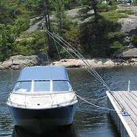 Dock Edge Premium 5,000 lb 12 ft Mooring Whips 2-Pack