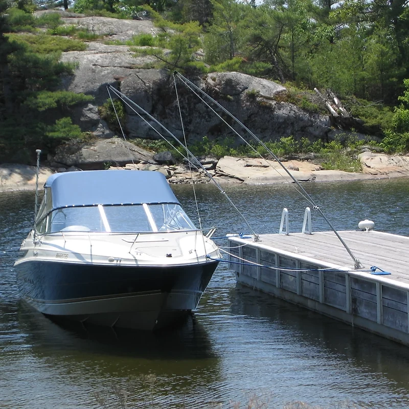 Dock Edge Premium 5,000 lb 12 ft Mooring Whips 2-Pack