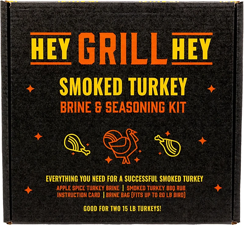 Hey Grill Hey Smoked Turkey Brine & Seasoning Kit