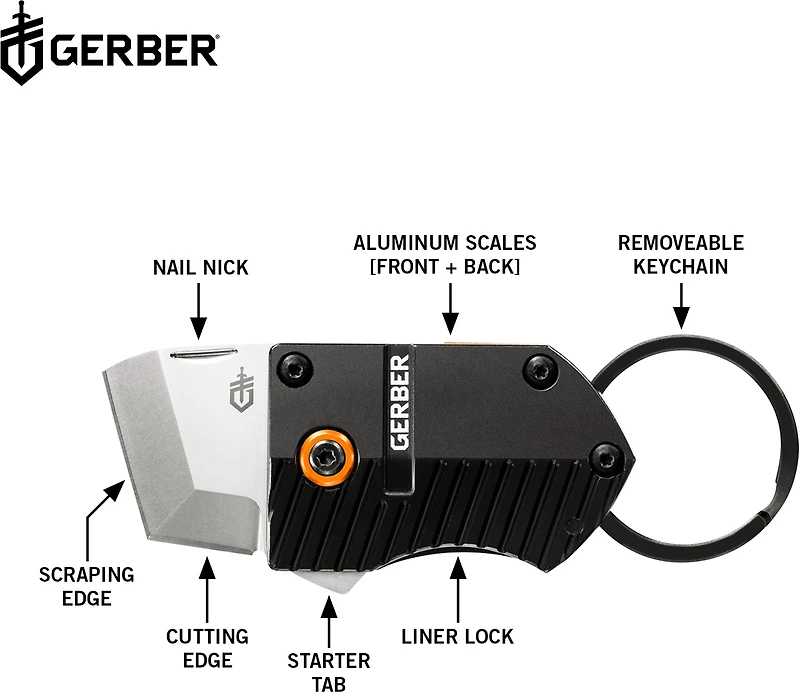 Gerber Key Note Keychain Knife