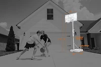 Spalding 44 in Portable Basketball Hoop