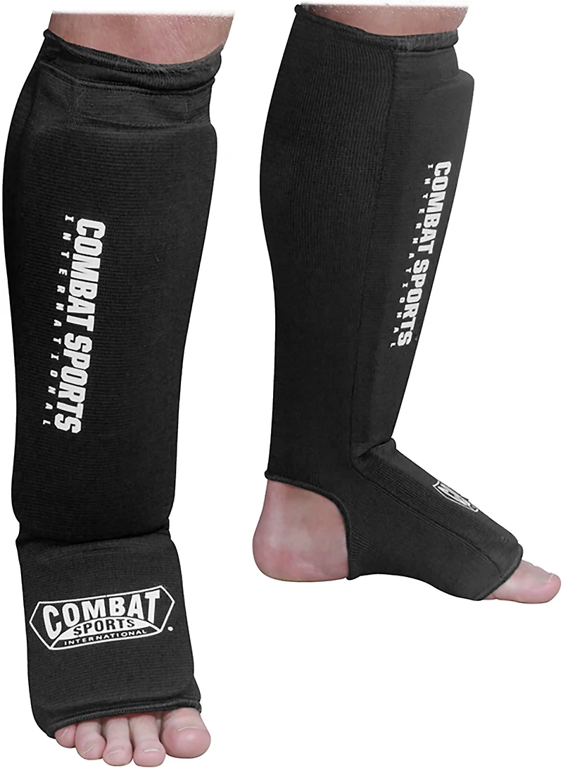 Combat Sports International Combination Cloth Shin Instep Guards