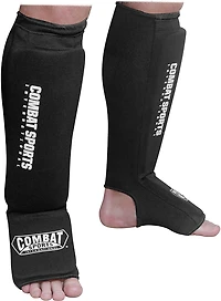 Combat Sports International Combination Cloth Shin Instep Guards