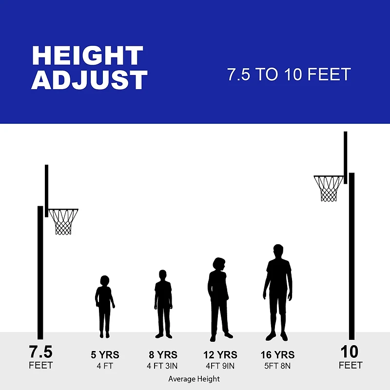 Silverback NXT 54 in In-Ground Basketball Hoop