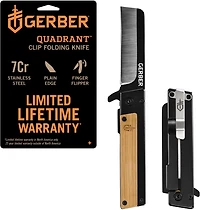 Gerber Quadrant Bamboo Folding Knife