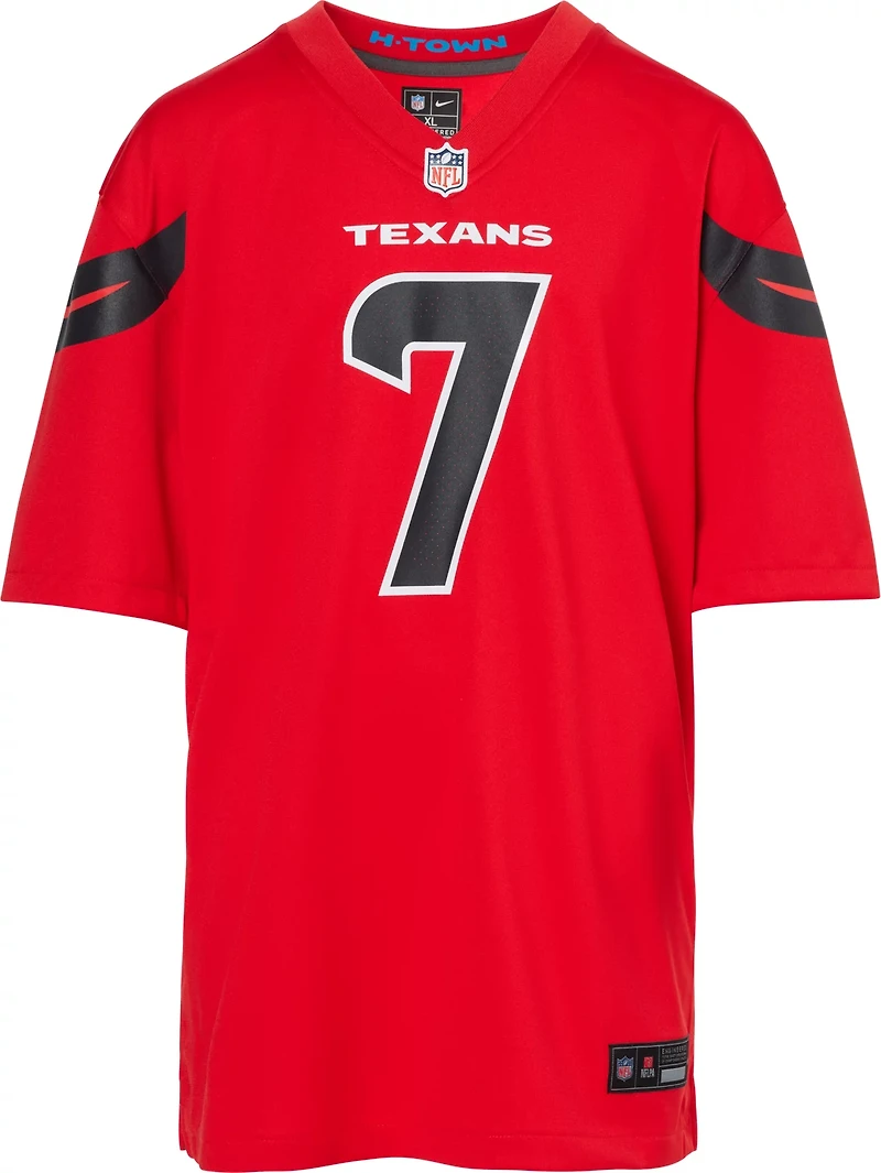 Nike Boys' Houston Texans C.J. Stroud #7 Alternate Game Player Jersey