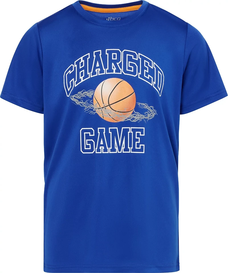 BCG Boys' Training Charged Game Short Sleeve