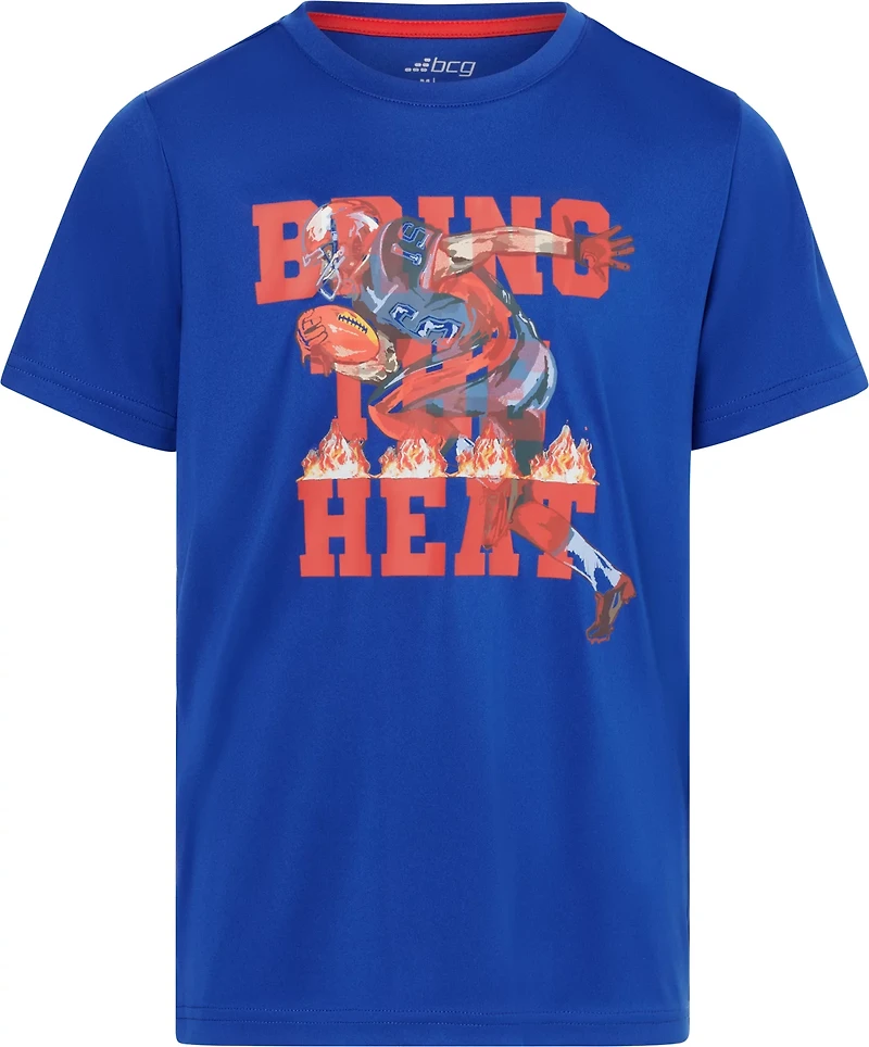 BCG Boys' Training Bring The Heat Short Sleeve