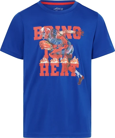 BCG Boys' Training Bring The Heat Short Sleeve