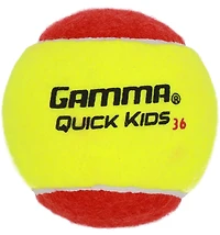 Gamma 2024 Quick Kids 36 Tennis Balls 12-Pack