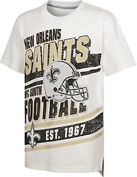 Outerstuff Youth Saints Let's Get Loud Crew Neck T-shirt