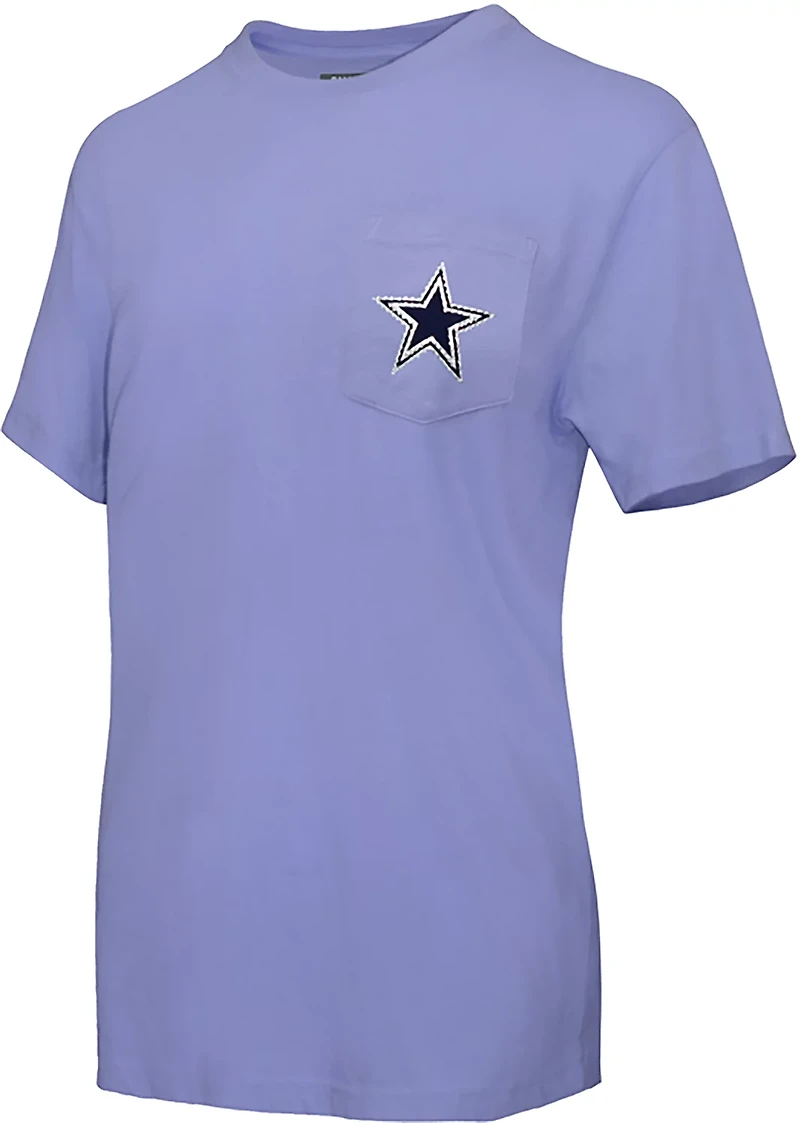 Lauren James Women's Dallas Cowboys Howdy Cowboy Short Sleeve T-shirt