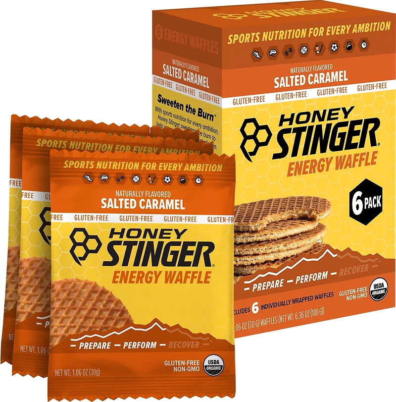 Honey Stinger Gluten Free Waffles 6-Pack