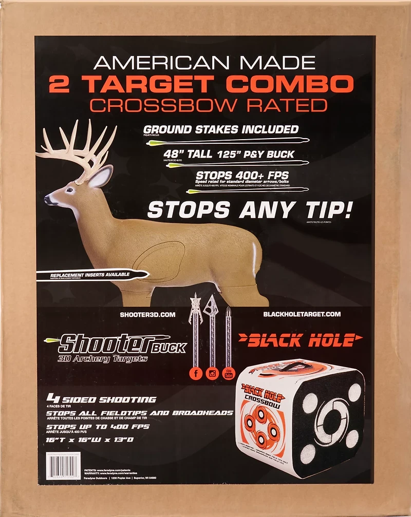 Black Hole Shooter Combo Crossbow Targets