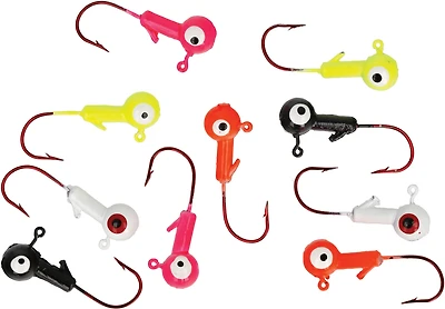 Eagle Claw Assorted Ball Jigheads 10-Pack