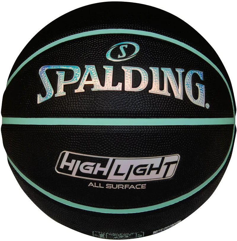 Spalding Highlight Rubber Basketball