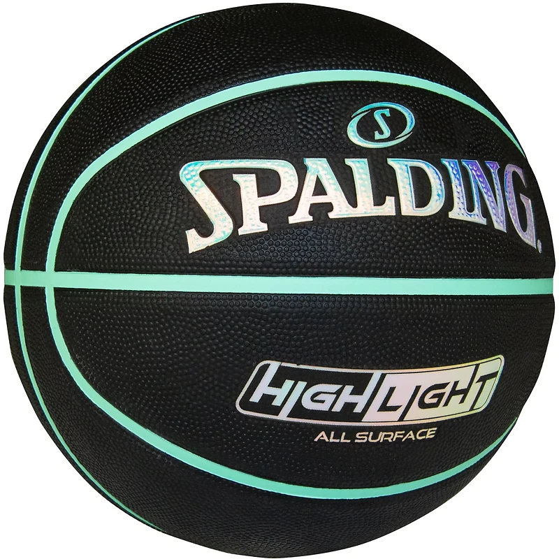 Spalding Highlight Rubber Basketball