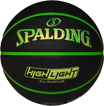 Spalding Highlight Rubber Basketball