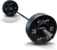 CAP Barbell Olympic Bumper Plate Weight Set