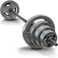CAP Barbell 125lb Standard Grip Weight Set