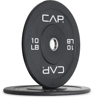 CAP Barbell Olympic Bumper Plate with Screened Logo