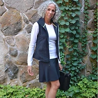 Dakini Women's Little Black Skirt