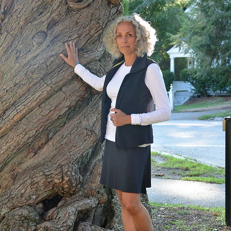 Dakini Women's Little Black Skirt