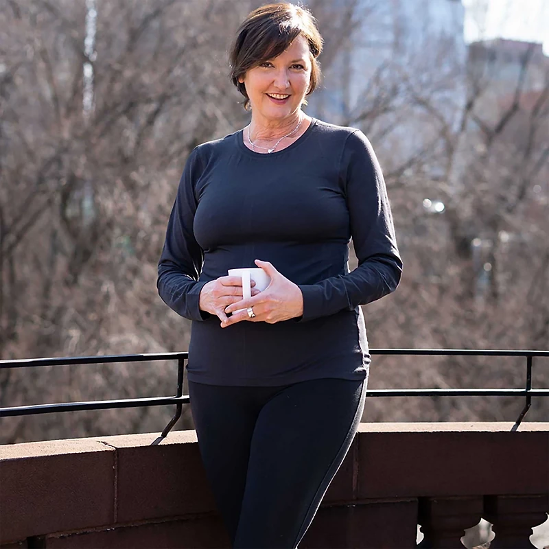 Dakini Women's Organic Cotton Long Sleeve T-shirt