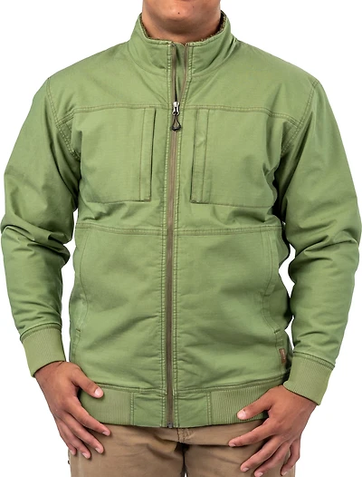 Habit Men's Sherpa Lined Canvas Jacket